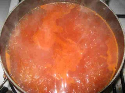 Հավով և լոլիկով ապուր
