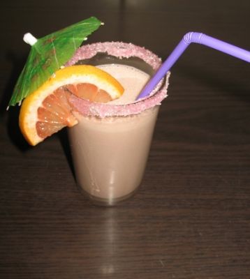 Բանանով, շոկոլադով կոկտեյլ
