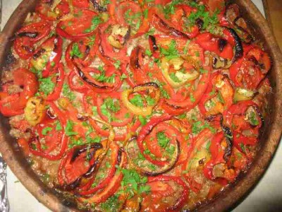 Կարտոֆիլով, տավարի մսով ուտեստ