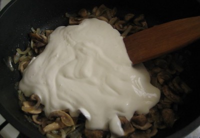 Մակարոնը սնկով