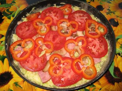 Դդմիկով պիցցա