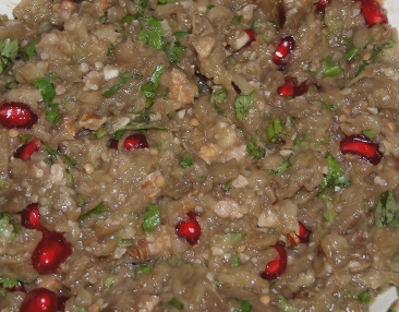 Բադրիջանով կորեական աղցան