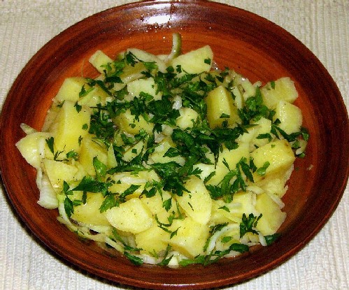 Կարտոֆիլով աղցան