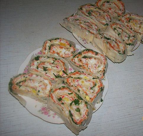 Լավաշով Ուտեստ
