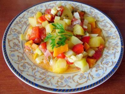 Բանջարեղենով ուտեստ